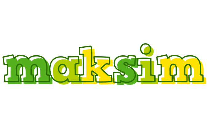 Maksim juice logo