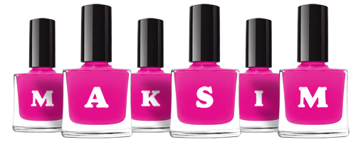 Maksim nails logo