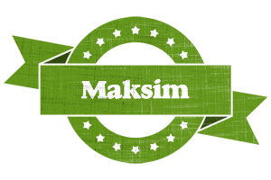 Maksim natural logo