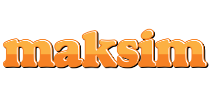 Maksim orange logo