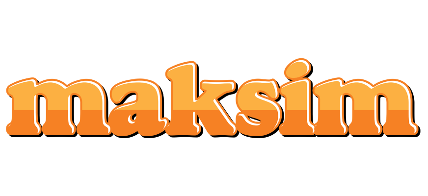 Maksim orange logo