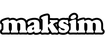 Maksim panda logo