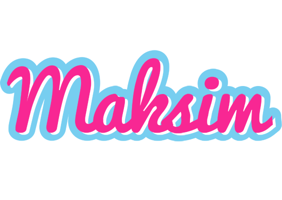 Maksim popstar logo