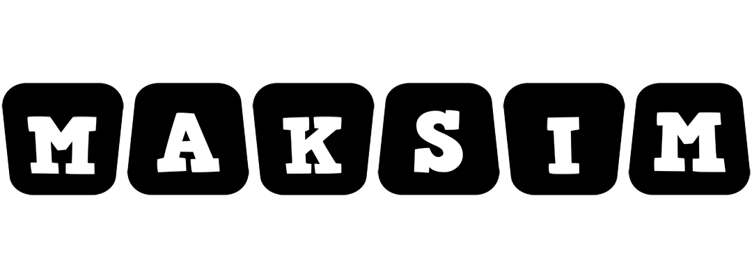 Maksim racing logo
