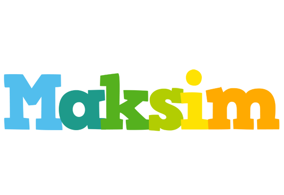 Maksim rainbows logo