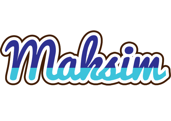 Maksim raining logo