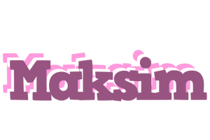 Maksim relaxing logo