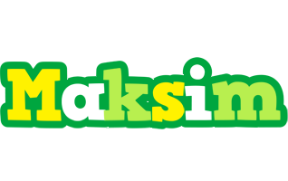 Maksim soccer logo