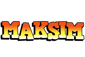 Maksim sunset logo