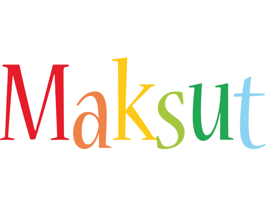 Maksut birthday logo