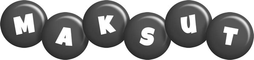 Maksut candy-black logo