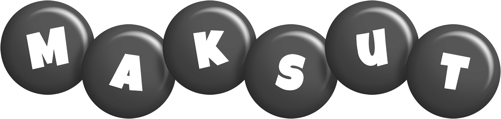 Maksut candy-black logo