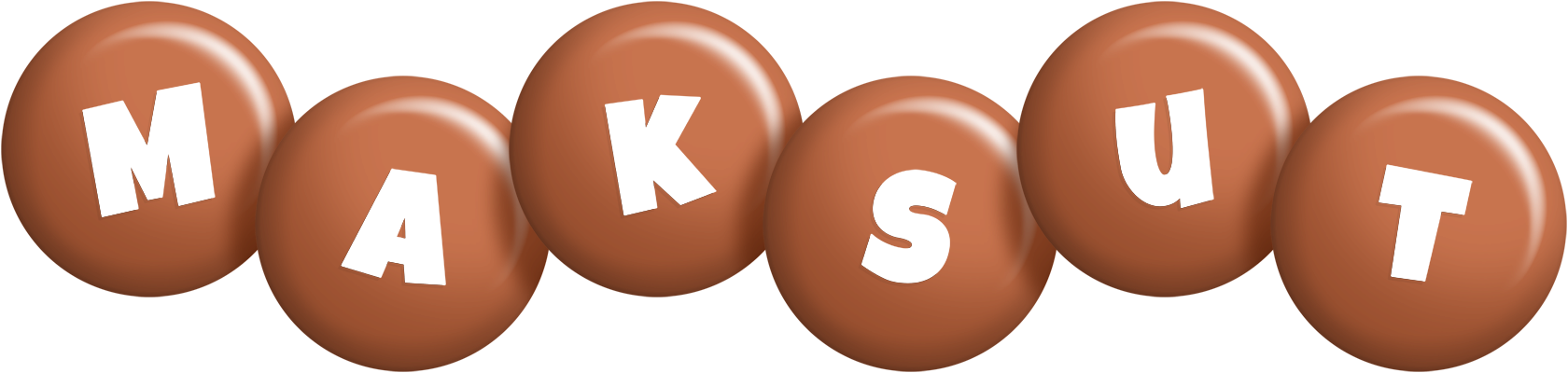 Maksut candy-brown logo