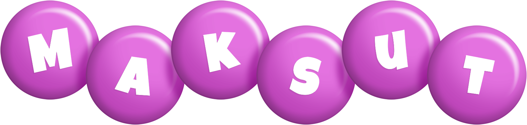 Maksut candy-purple logo