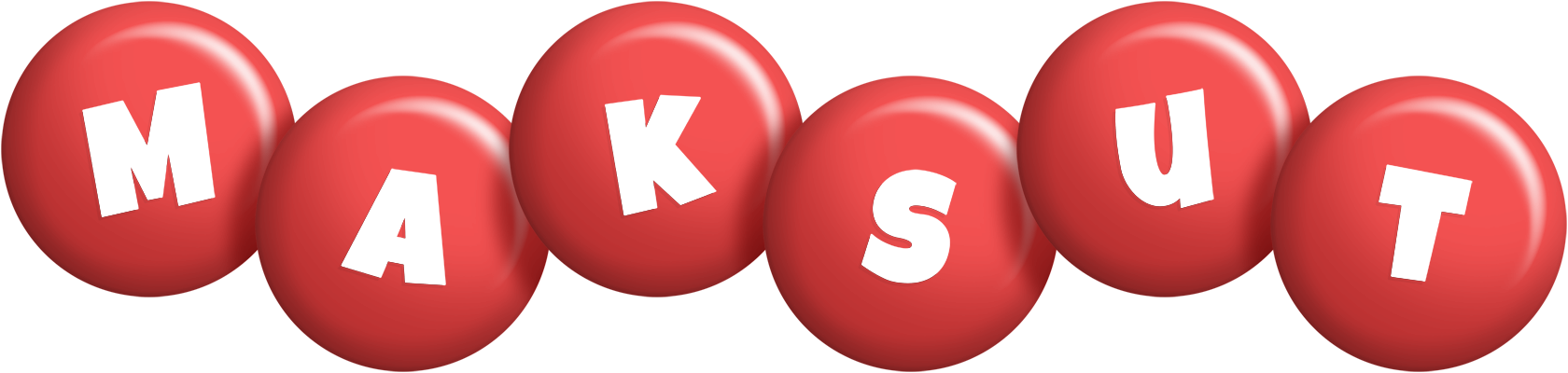 Maksut candy-red logo