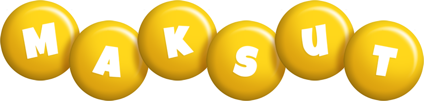 Maksut candy-yellow logo