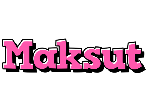 Maksut girlish logo