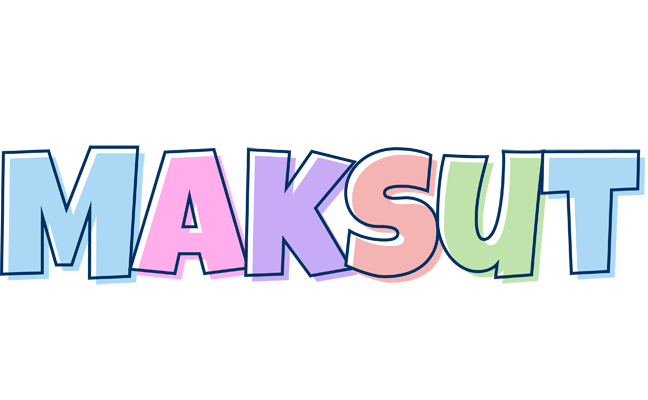 Maksut pastel logo