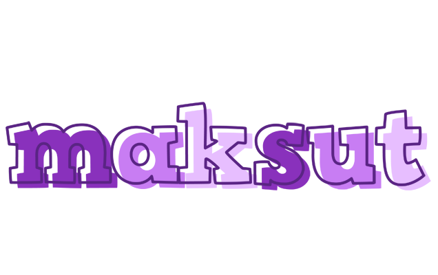 Maksut sensual logo