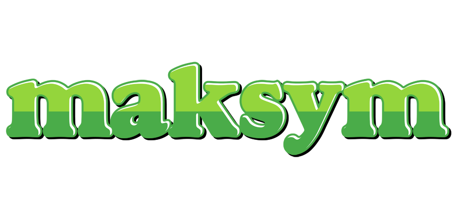 Maksym apple logo