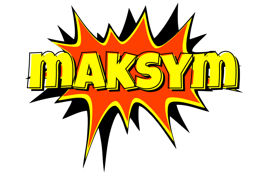 Maksym bazinga logo