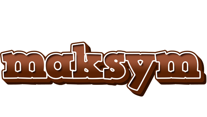 Maksym brownie logo