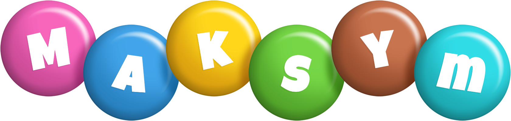 Maksym candy logo