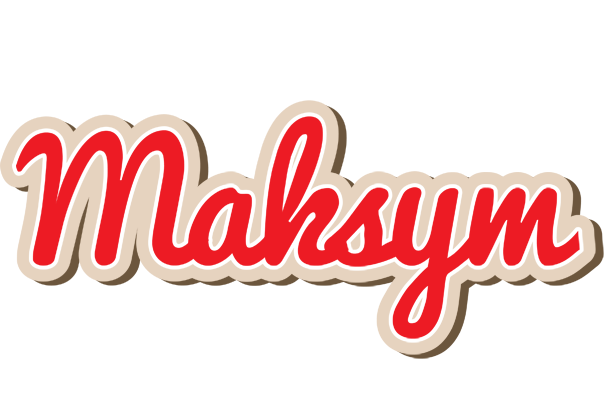 Maksym chocolate logo