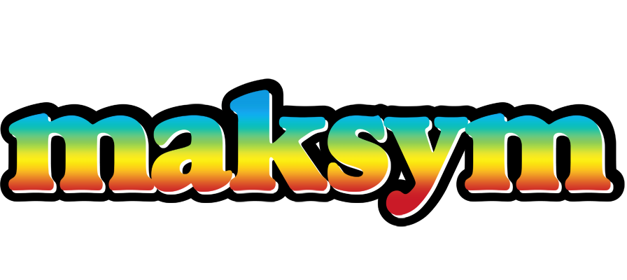 Maksym color logo