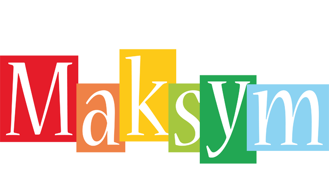 Maksym colors logo