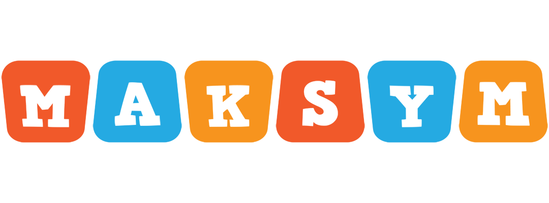 Maksym comics logo