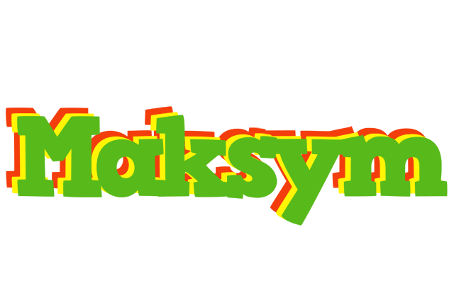 Maksym crocodile logo