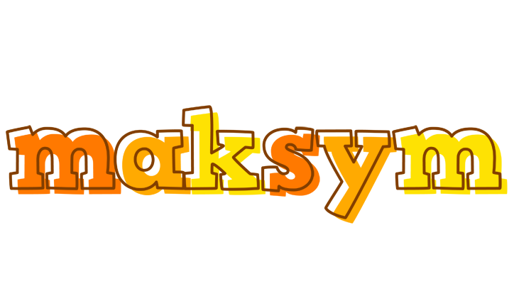 Maksym desert logo
