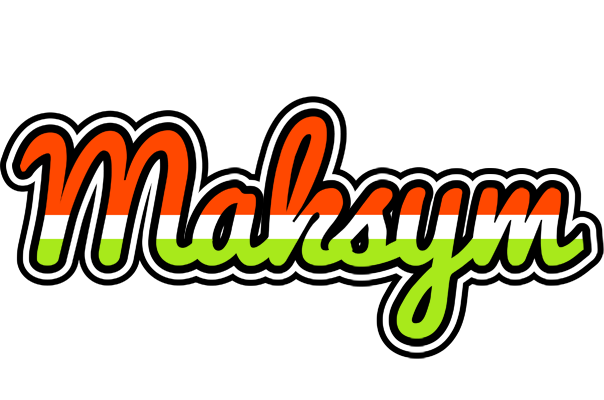 Maksym exotic logo