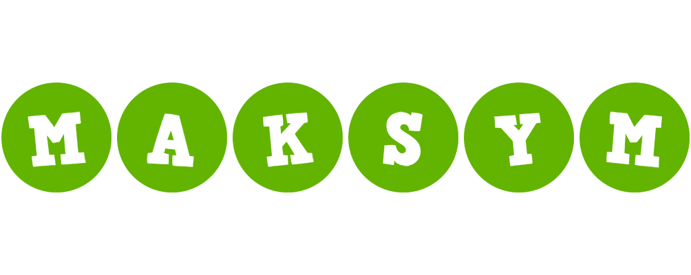 Maksym games logo