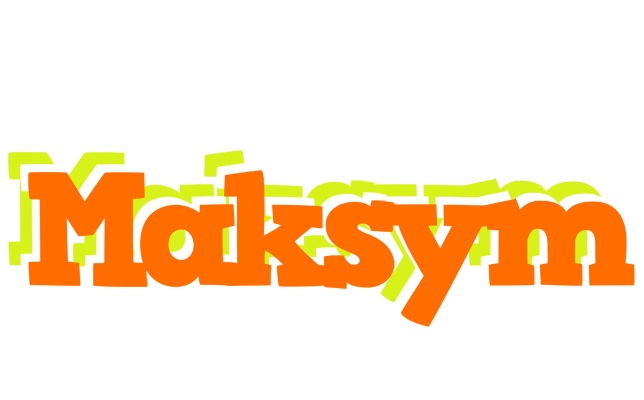Maksym healthy logo