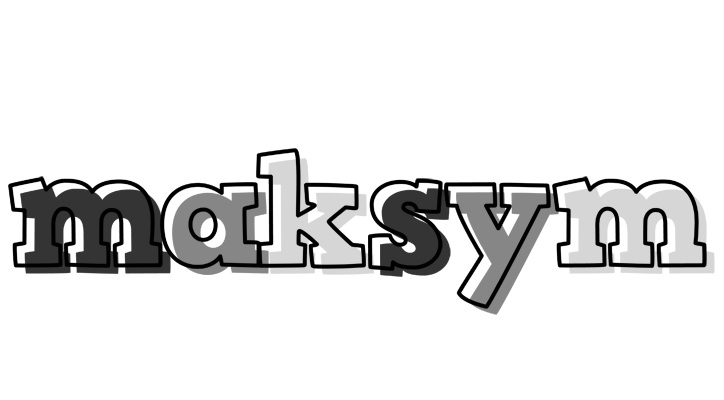 Maksym night logo