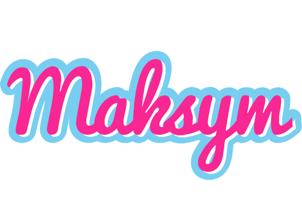 Maksym popstar logo