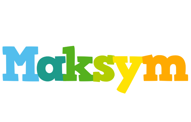 Maksym rainbows logo