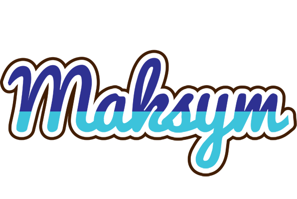 Maksym raining logo