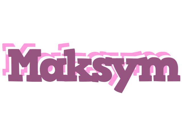 Maksym relaxing logo