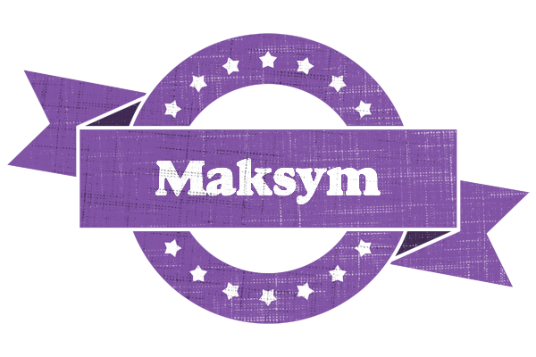 Maksym royal logo