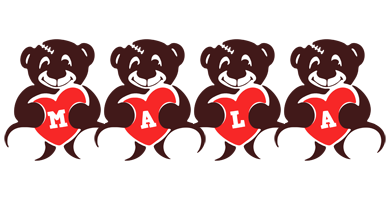 Mala bear logo