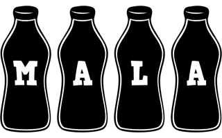 Mala bottle logo