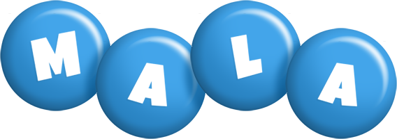 Mala candy-blue logo