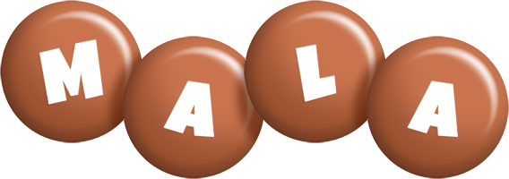 Mala candy-brown logo