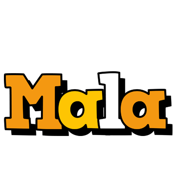 Mala cartoon logo