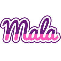 Mala cheerful logo