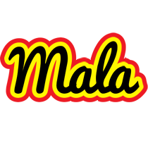 Mala flaming logo
