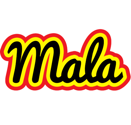 Mala flaming logo